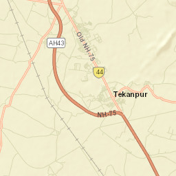 Tekanpur Street Map
