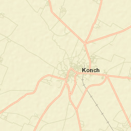 Konch Street Map