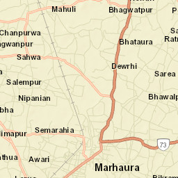 Marhaura Street Map