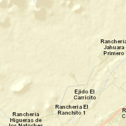 Carricitos Street Map