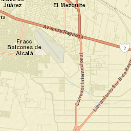 Vamos Tamaulipas Street Map