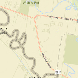 Encantada-Ranchito-El Calaboz Street Map