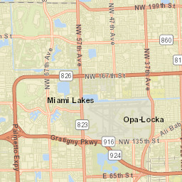 Riviera Mobile Park Florida Street Map