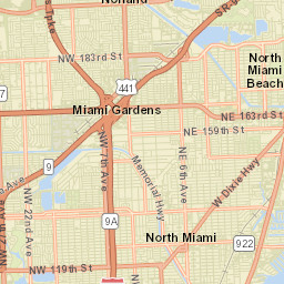 Westview Florida Street Map