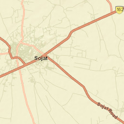 Sojat Street Map