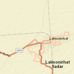 Lalmonirhat Street Map