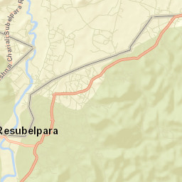 North Garo Hills Street Map