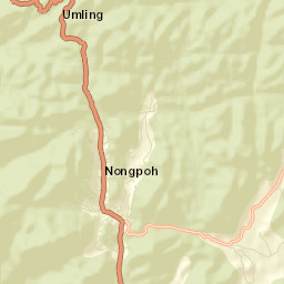 Nongpoh Street Map