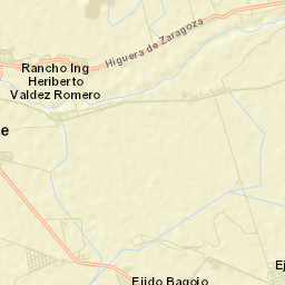 Ejido Cohuibampo Street Map