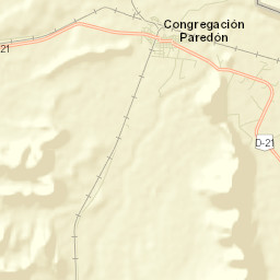 Paredón Street Map