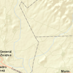 Marín Street Map