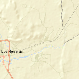 Los Herreras Street Map