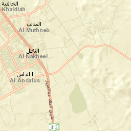 Al Mithnab Street Map