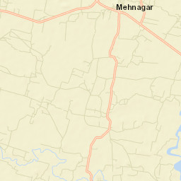 Mehnagar Street Map