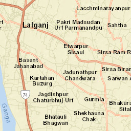 Lalganj Street Map