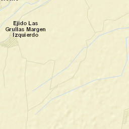 Las Grullas Margen Izquierda Street Map