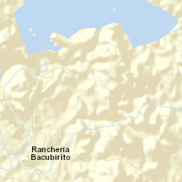 Bacubirito Street Map