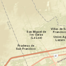 Unión Agropecuarios Lázaro Cárdenas del Norte Street Map