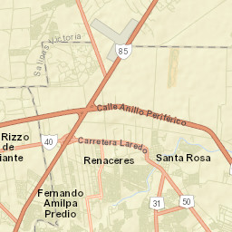 Entronque Laredo-Salinas Victoria Street Map