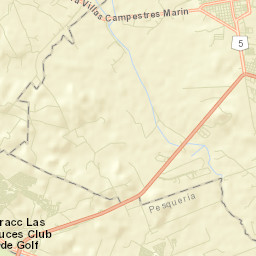 Colonia la Mesa Street Map