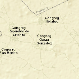Garza González Street Map