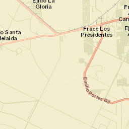 CEFERESO Número 3 Street Map