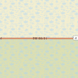 Coopertown Florida Street Map