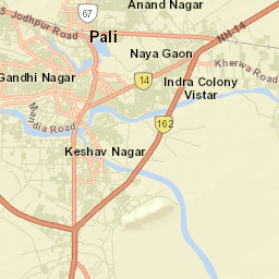 Pali Street Map