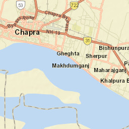 Chapra Street Map