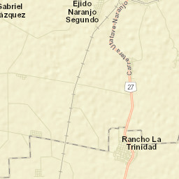 La Trinidad Street Map