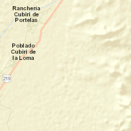 Cubiri de Portelas Street Map