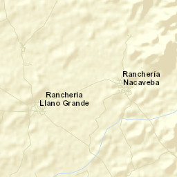 Llano Grande Street Map