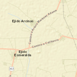 Esmeralda Street Map