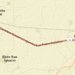 San Ignacio Street Map