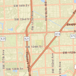 Three Lakes Florida Street Map