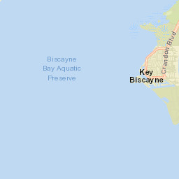 Key Biscayne Florida Street Map