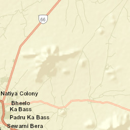 Siwana Street Map