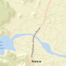 Narwar Street Map