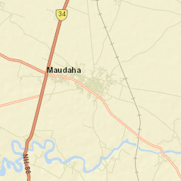 Maudaha Street Map
