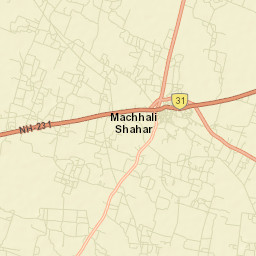 Machhali Shahar Street Map