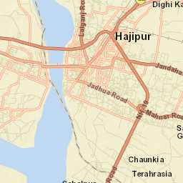 Hajipur Street Map