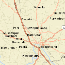 Dalsingh Sarai Street Map