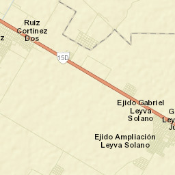 Colonia 24 de Febrero Street Map