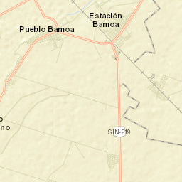 Bamoa Street Map