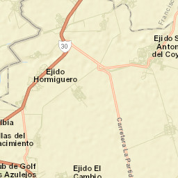 Hormiguero Street Map