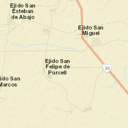 San Miguel Street Map