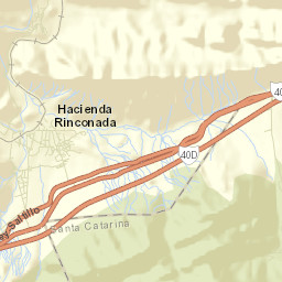 La Gloria Street Map