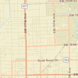 Richmond West Florida Street Map
