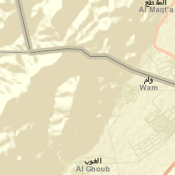 Dibba Al Fujairah Municipality Street Map
