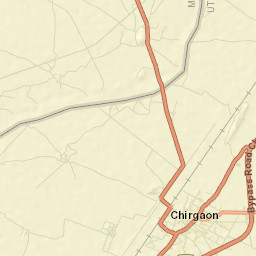 Chirgaon Street Map